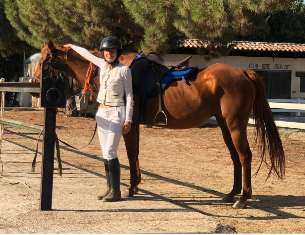Barbara Beatrice Lavitola en Club Hipic Julivert