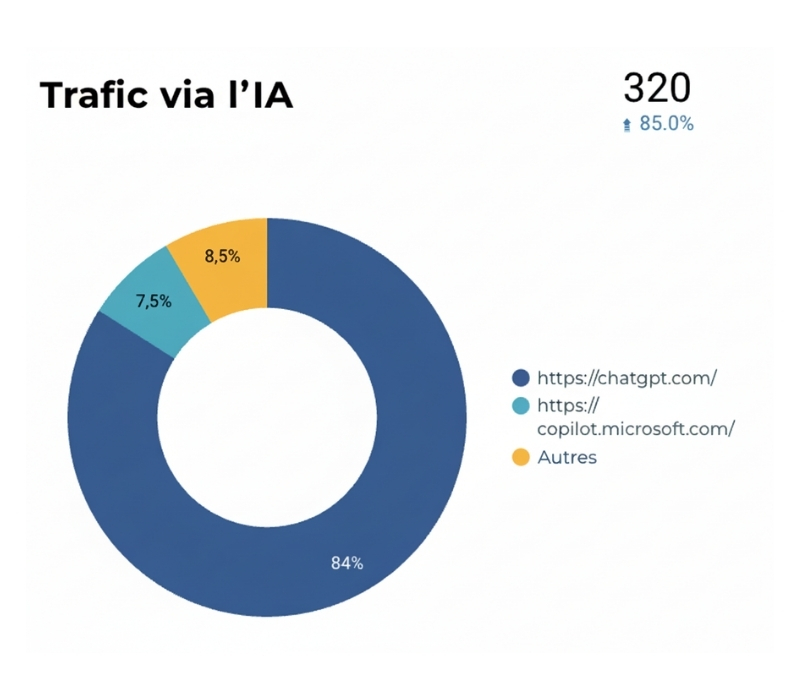 trafic via I'IA