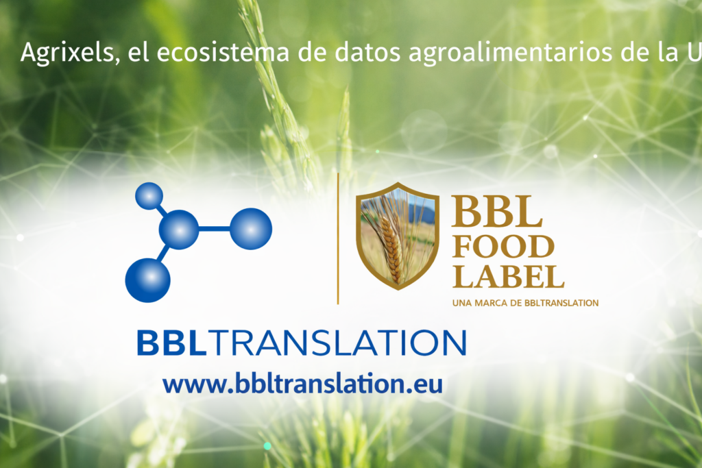 Espacio de datos Agrixels y UPCxels Data Space para etiquetado alimentario internacional